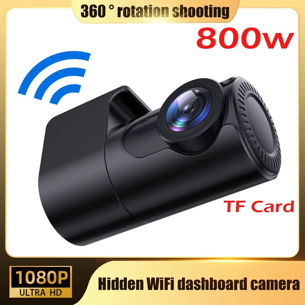 New 800W Hidden1080P WiFi In-Car Camera: App-Controlled Smart HD Night Vision DVR Front-Facing Dash Cam with WiFi Connectivity
New 800W Hidden1080P WiFi In-Car Camera: App-Controlled Smart HD Night Vision DVR Front-Facing Dash Cam with WiFi Connectivity