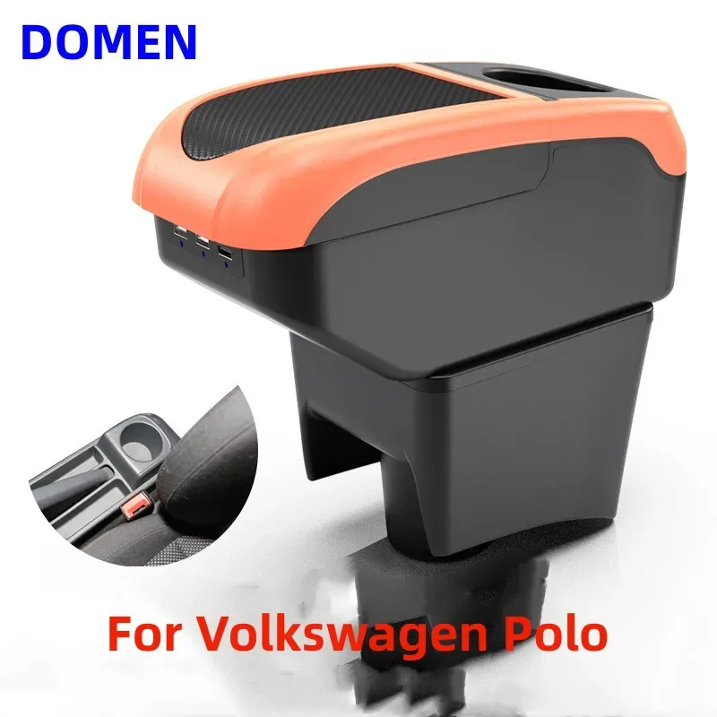 For Volkswagen Polo armrest box 2012-2018 For VW POLO Mk5 6R Vento car armrest box modification USB cup holder Accessories
For Volkswagen Polo armrest box 2012-2018 For VW POLO Mk5 6R Vento car armrest box modification USB cup holder Accessories