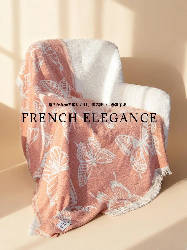 Double-Sided Dance Blanket Luxury Couch Cover Lightweight Breathable French Style All-Season Versatile Sofa Blanket
Double-Sided Dance Blanket Luxury Couch Cover Lightweight Breathable French Style All-Season Versatile Sofa Blanket