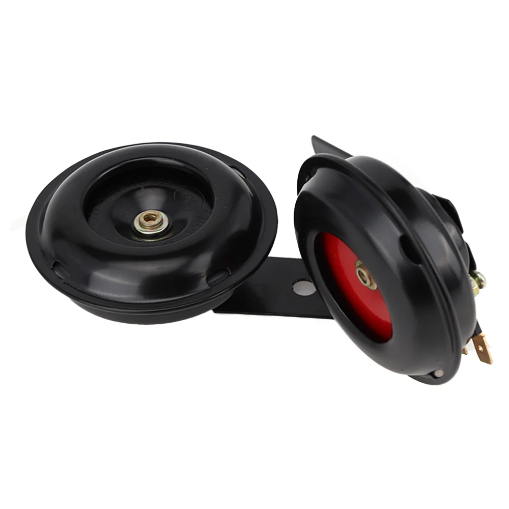 Motorcycle electric horn 12V 24V 36V 48V 60V 1.5A 105db waterproof round horn speaker suitable for scootermopedelectric bicycle 
Motorcycle electric horn 12V 24V 36V 48V 60V 1.5A 105db waterproof round horn speaker suitable for scootermopedelectric bicycle