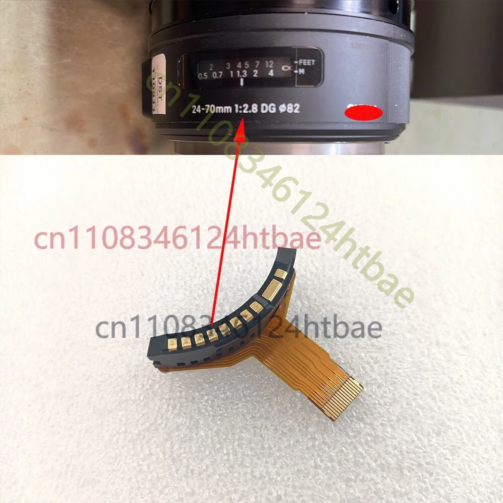 New For SIGMA 24-70 2.8 DG OS FOR CANON Interface Lens Contact Cable Repair Part
New For SIGMA 24-70 2.8 DG OS FOR CANON Interface Lens Contact Cable Repair Part