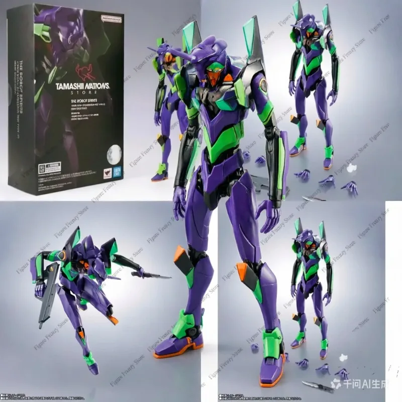 Коллекционная фигурка Bandai Robot Spirits EVA Evangelion-01: Аниме-модель Evangelion Test Type-01. В наличии. Специальное предложение.
Коллекционная фигурка Bandai Robot Spirits EVA Evangelion-01: Аниме-модель Evangelion Test Type-01. В наличии. Специальное предложение.