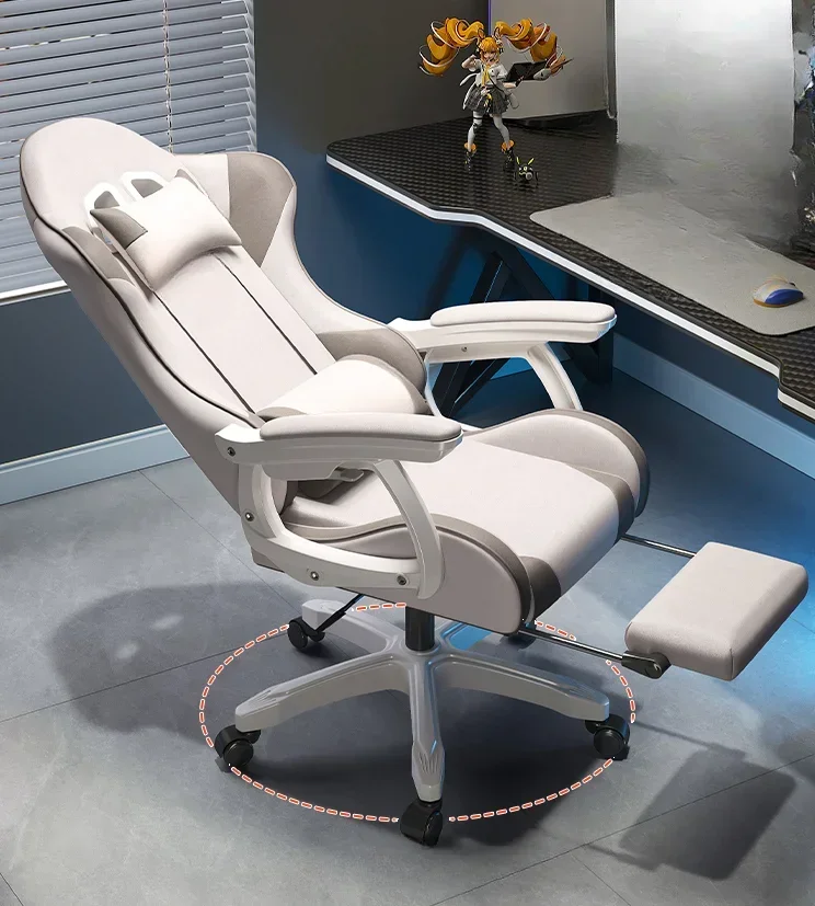 Gaming Chair Boys Game Seat Home Sitting Comfortable Office Recumbable Ergonomic Dormitory Computer Chair
Gaming Chair Boys Game Seat Home Sitting Comfortable Office Recumbable Ergonomic Dormitory Computer Chair