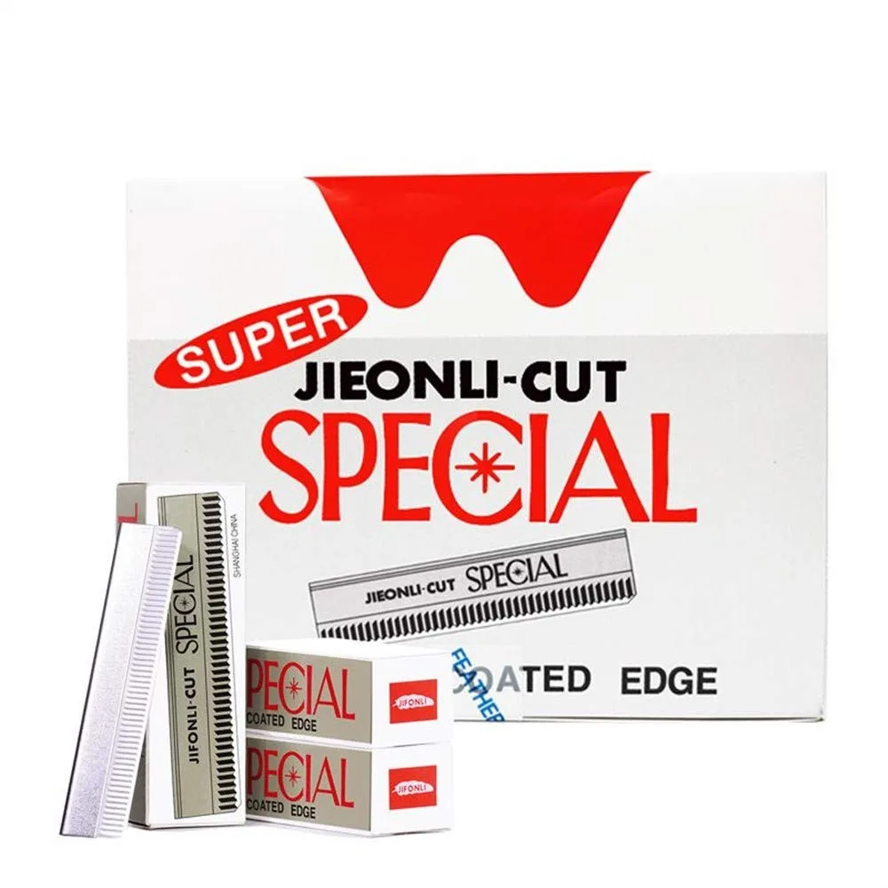 100pcs Safety Razor Blades, Single Edge Barber Razor for Men and Women, Sharp Steel
100pcs Safety Razor Blades, Single Edge Barber Razor for Men and Women, Sharp Steel