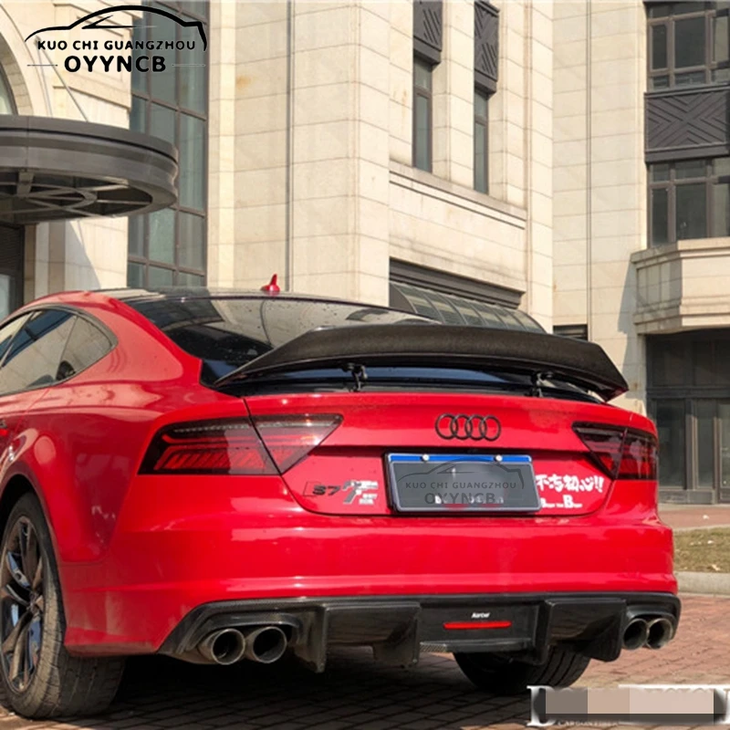 FOR AUDI A7 S7 RS7 2013 2014 2015 2016 2017 2018 Carbon Fiber / Forged Carbon Rear Roof Spoiler Tail Trunk Wing Decoration
FOR AUDI A7 S7 RS7 2013 2014 2015 2016 2017 2018 Carbon Fiber / Forged Carbon Rear Roof Spoiler Tail Trunk Wing Decoration