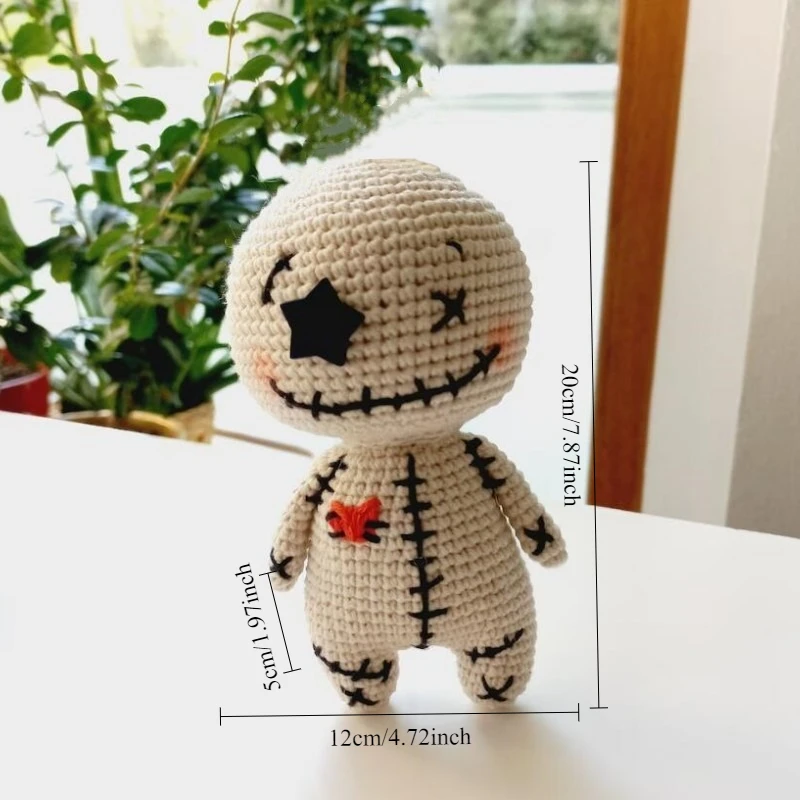 Hand-crocheted Halloween funny dolls Finished ornaments Knitted dolls Wholesale
Hand-crocheted Halloween funny dolls Finished ornaments Knitted dolls Wholesale