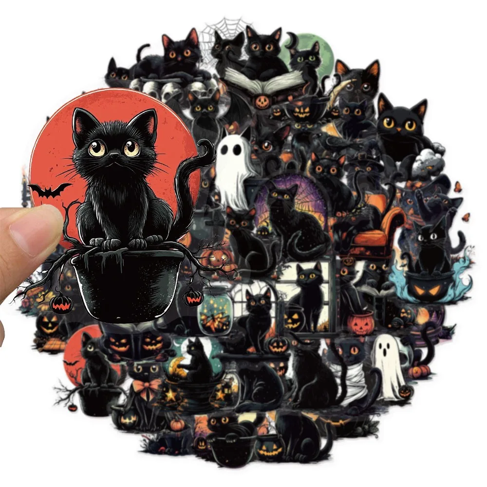 10/50pcs Halloween Gothic Cat Ghost Pumpkin Transparent Stickers DIY Notebook Guitar Skateboard Waterproof Cool Sticker Kids Toy
10/50pcs Halloween Gothic Cat Ghost Pumpkin Transparent Stickers DIY Notebook Guitar Skateboard Waterproof Cool Sticker Kids Toy