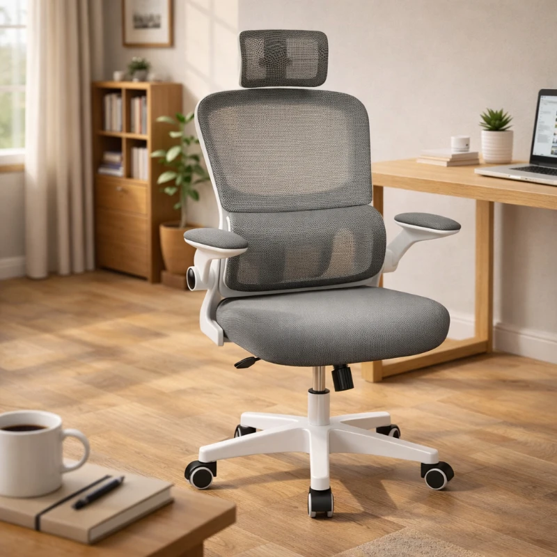 Ergonomic Office Chair Reclining High Back Computer Chair Lumbar Support 4D Headrest Swivel Seat for Gaming Study Home
Ergonomic Office Chair Reclining High Back Computer Chair Lumbar Support 4D Headrest Swivel Seat for Gaming Study Home