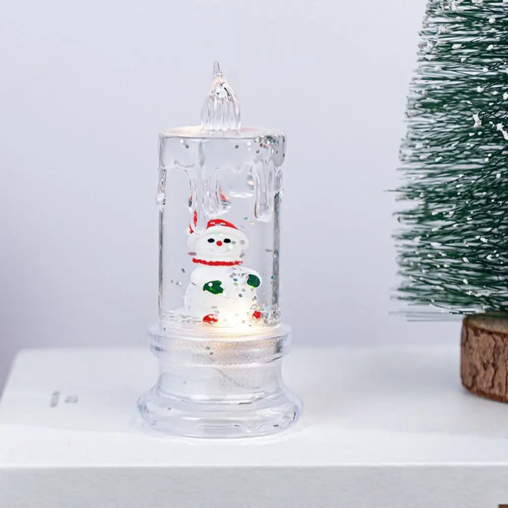 Simulation Christmas Water Injection Lamp Waterproof Santa Claus Christmas Candle Lamp Elk deer LED Transparent Tears Light
Simulation Christmas Water Injection Lamp Waterproof Santa Claus Christmas Candle Lamp Elk deer LED Transparent Tears Light
