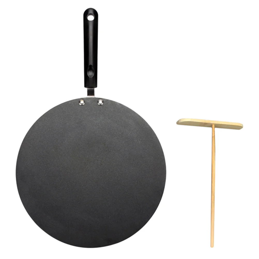 Pancake Fruit Frying Kitchen Breakfast Skillet with Wooden Scraper Pot Non Stick Cooking Utensils
Pancake Fruit Frying Kitchen Breakfast Skillet with Wooden Scraper Pot Non Stick Cooking Utensils