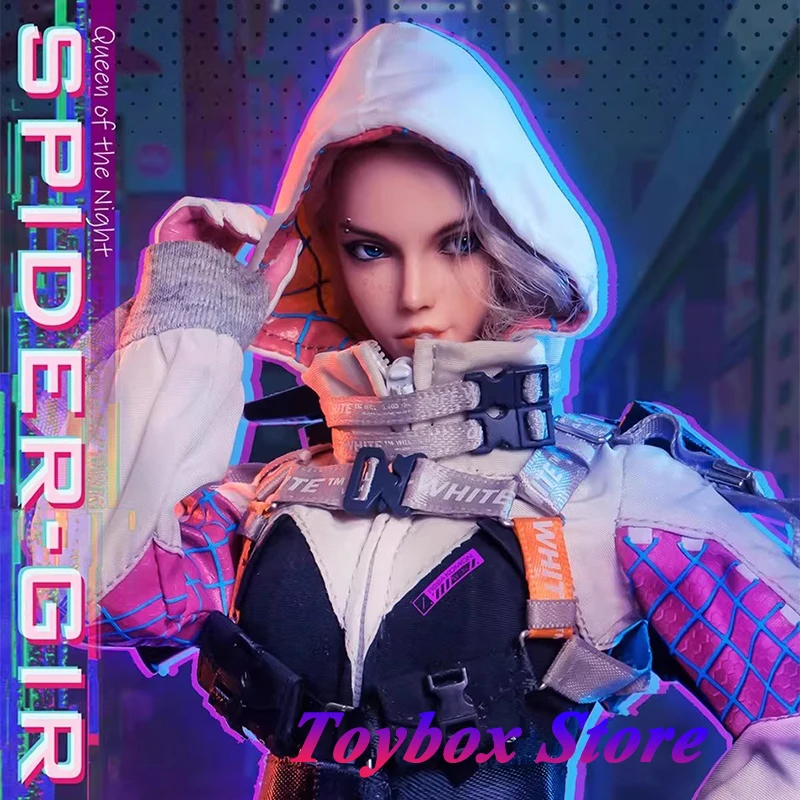 Фигурка ELE9002 1/6 Cyberpunk Spider-Girl, Королева Ночи, параллельная вселенная, Elephant Toys, женский герой, 12 дюймов, солдат
Фигурка ELE9002 1/6 Cyberpunk Spider-Girl, Королева Ночи, параллельная вселенная, Elephant Toys, женский герой, 12 дюймов, солдат