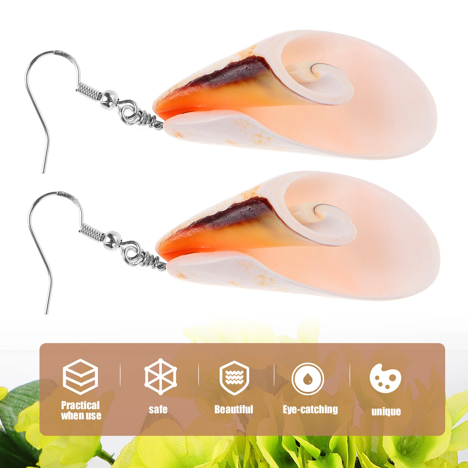 1 Pair Shaped Earrings White Simple Chic Pearl Drop Ladies Beach Delicate Earrings Style Fashion Pendant Ear Decoration 
1 Pair Shaped Earrings White Simple Chic Pearl Drop Ladies Beach Delicate Earrings Style Fashion Pendant Ear Decoration