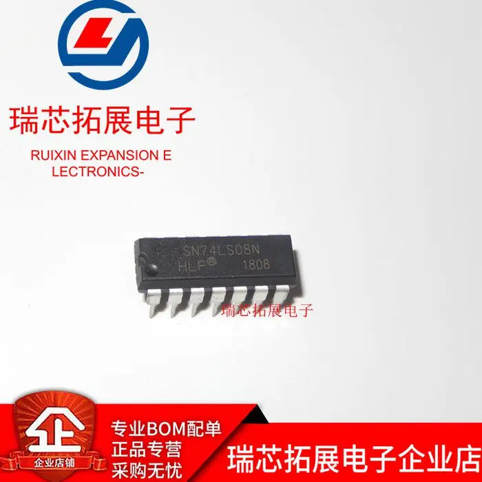 30 шт. Оригинальный Новый 74LS08 SN74LS08N HD74LS08P DIP-14 4-полосный 2-вход и затвор
30 шт. Оригинальный Новый 74LS08 SN74LS08N HD74LS08P DIP-14 4-полосный 2-вход и затвор