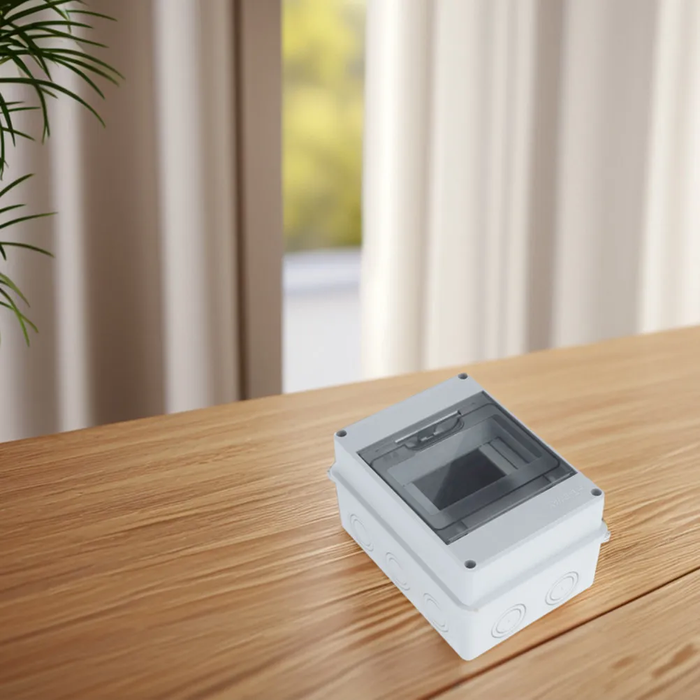 2pcs Waterproof Distribution Box 8 Way 5 Way Wall Mount Plastic Electrical Enclosure Clear Lid For Breaker
2pcs Waterproof Distribution Box 8 Way 5 Way Wall Mount Plastic Electrical Enclosure Clear Lid For Breaker