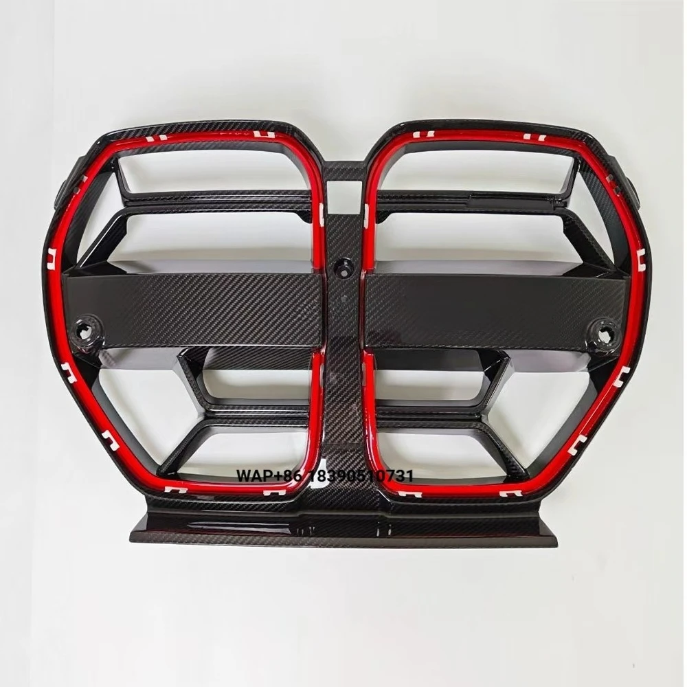 G80 G82 New Style Dry Carbon Fiber Front Bumper Grill for 2021-2024 G80 G81 M3 M4 G82 G83 CSL Style Front Grilles
G80 G82 New Style Dry Carbon Fiber Front Bumper Grill for 2021-2024 G80 G81 M3 M4 G82 G83 CSL Style Front Grilles