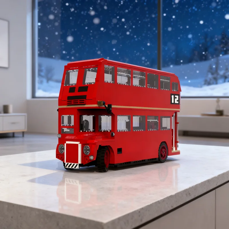2047pcs MOC AEC Routemaster London Double decker Bus Creator Model Building blocks Architecture toy Christmas gifts Brick Kids
2047pcs MOC AEC Routemaster London Double decker Bus Creator Model Building blocks Architecture toy Christmas gifts Brick Kids