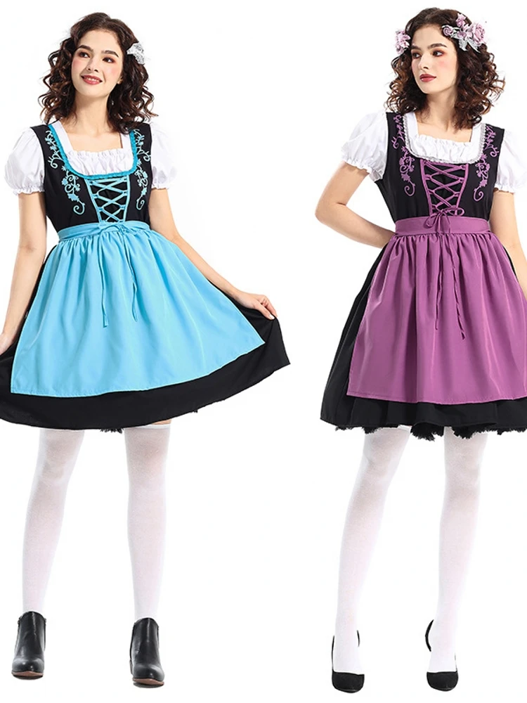 Четырехцветный комплект с юбкой для фестиваля пива на Хэллоуин, костюм для родителей и детей, традиционная китайская женская этническая одежда
Четырехцветный комплект с юбкой для фестиваля пива на Хэллоуин, костюм для родителей и детей, традиционная китайская женская этническая одежда