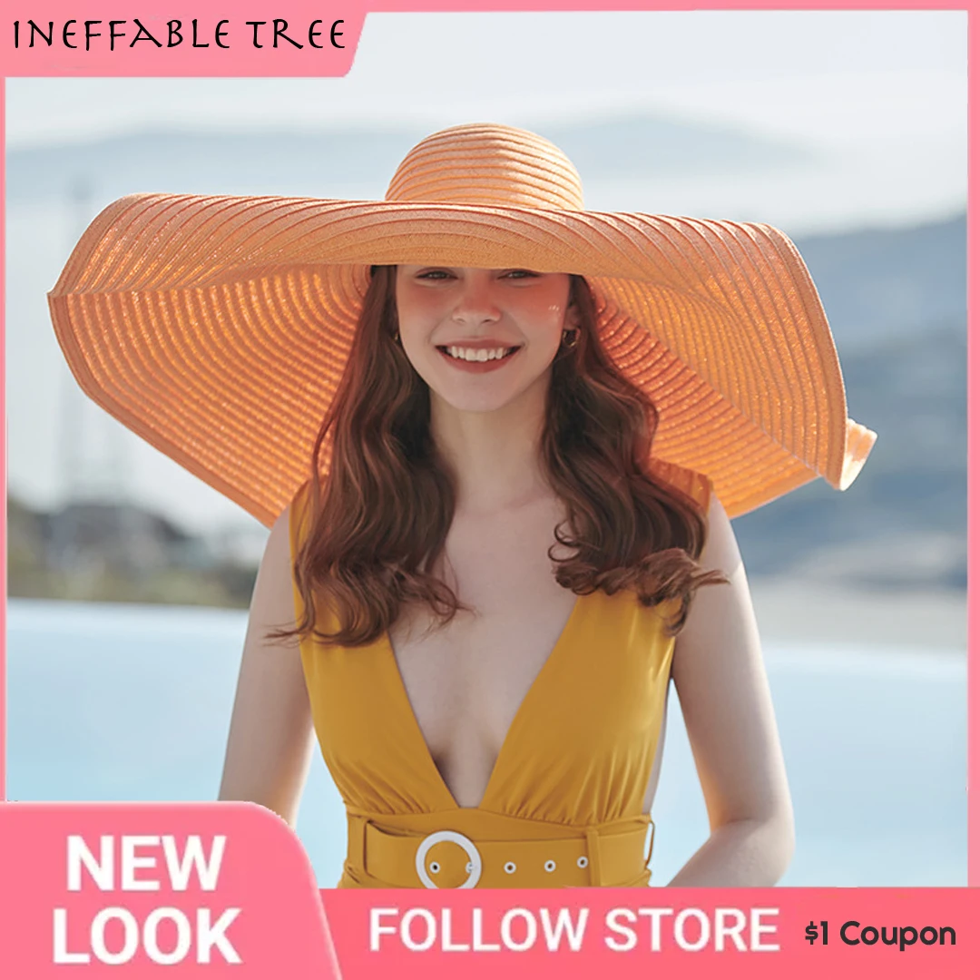 Summer UV Protection Beach Hats for Women Over Size Brim Straw Hat Fashion Girls Travel Floppy Panama Lady Chapeu Feminino Gorra
Summer UV Protection Beach Hats for Women Over Size Brim Straw Hat Fashion Girls Travel Floppy Panama Lady Chapeu Feminino Gorra