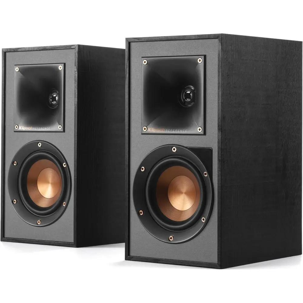 Reference Bookshelf Speakers (Pair), Black
Reference Bookshelf Speakers (Pair), Black