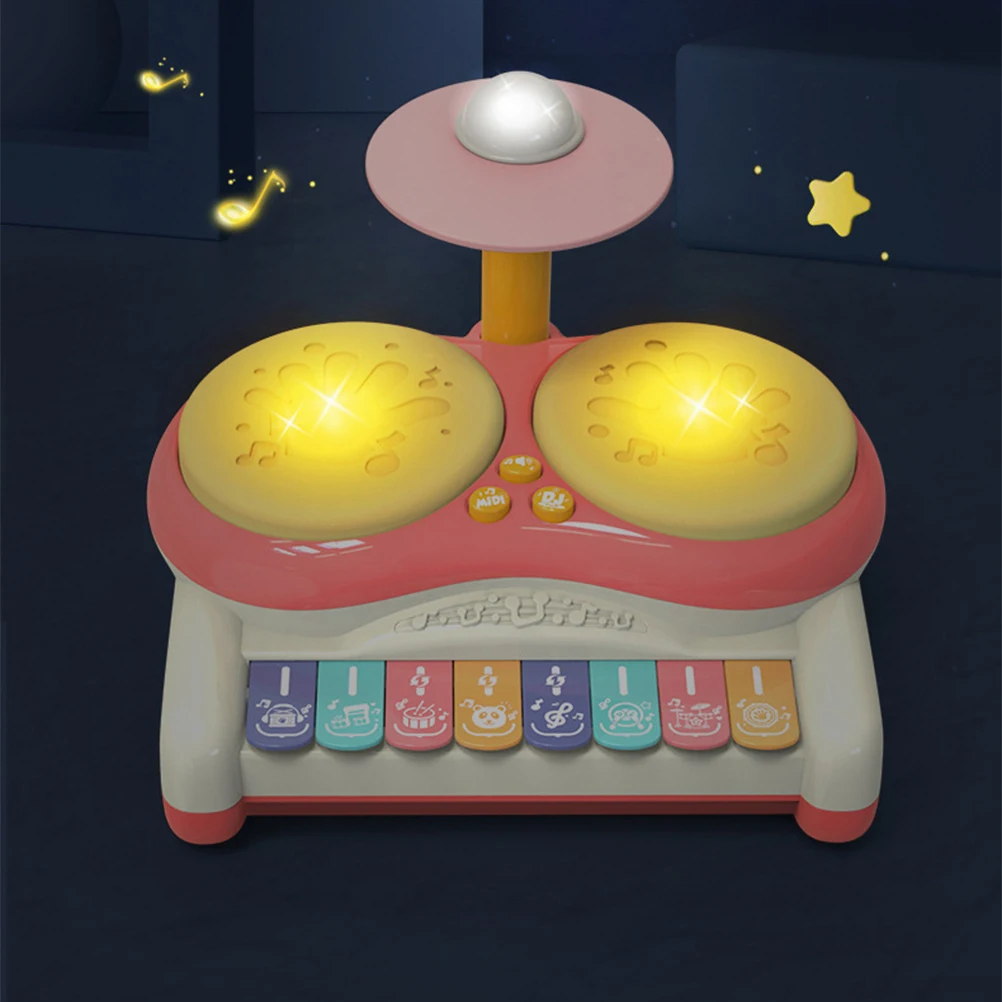 Toy Drum Kit Multifunctional Drumming Instrument Baby Musical Instruments Child Kids Drums Toys for Toddlers
Toy Drum Kit Multifunctional Drumming Instrument Baby Musical Instruments Child Kids Drums Toys for Toddlers