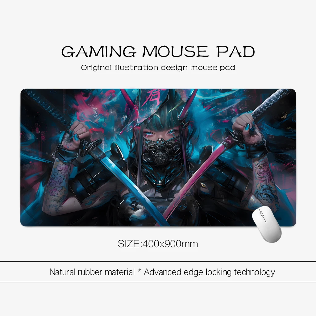 XXL 40x90cm large game mousepad Multi-model rubber non-slip table mat locking process to enhance durability computer accessories
XXL 40x90cm large game mousepad Multi-model rubber non-slip table mat locking process to enhance durability computer accessories