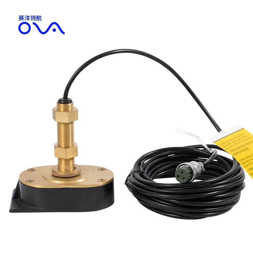 200 khz Marine Depth Transducer Marine Echo Sounder Transducer 200khz
200 khz Marine Depth Transducer Marine Echo Sounder Transducer 200khz