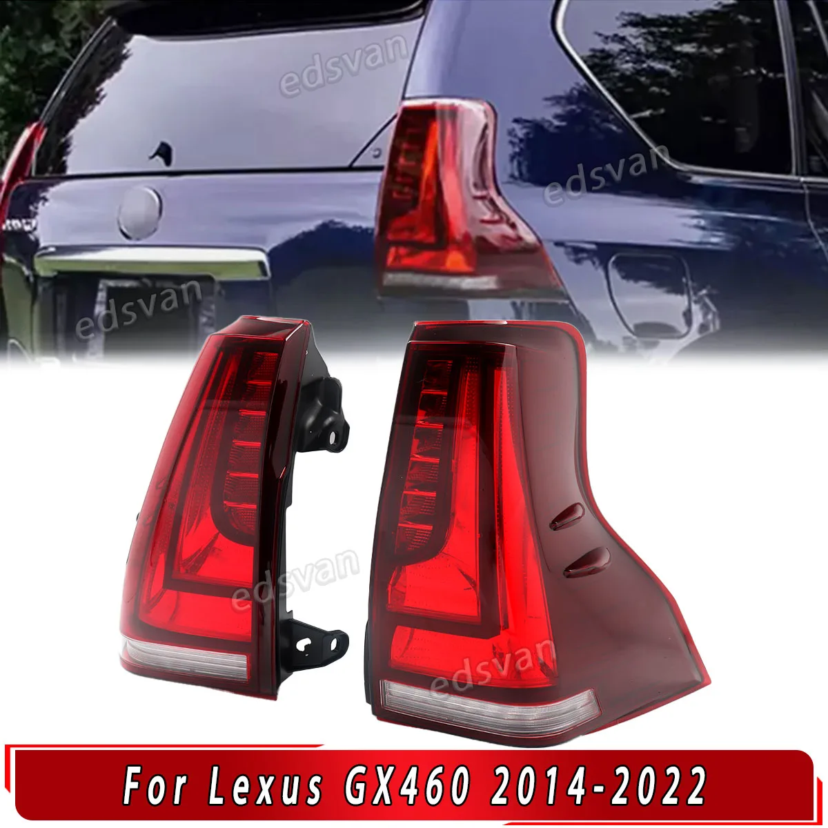 Задние фонари в стиле LX для Lexus GX460 2013-2022, новые светодиодные задние фонари в сборе
Задние фонари в стиле LX для Lexus GX460 2013-2022, новые светодиодные задние фонари в сборе