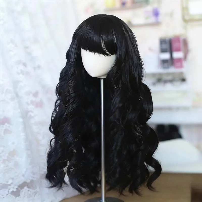 Новые высококачественные кукольные парики из высокотемпературного волокна BJD SD Doll Длинный вьющийся парик для девочек с челкой Аксессуары для кукол 1/4 BJD Dolls
Новые высококачественные кукольные парики из высокотемпературного волокна BJD SD Doll Длинный вьющийся парик для девочек с челкой Аксессуары для кукол 1/4 BJD Dolls