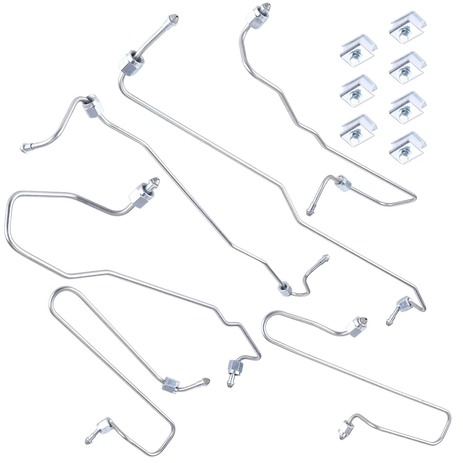 Комплект линий впрыска топлива 25,6 дюйма, 9,8 дюйма, 3,9 дюйма с зажимами, совместимый с Caterpillar 3406 3406B 3406C
Комплект линий впрыска топлива 25,6 дюйма, 9,8 дюйма, 3,9 дюйма с зажимами, совместимый с Caterpillar 3406 3406B 3406C