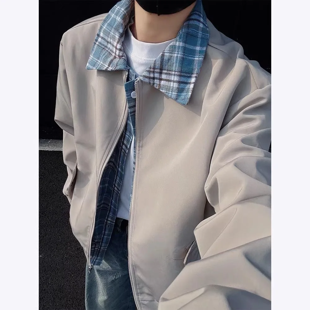 Клетчатый воротник Jaet ex, уличное полиэфирное волокно, длинная застежка-молния све, осенний сезон, стандартная посадка для подростков
Клетчатый воротник Jaet ex, уличное полиэфирное волокно, длинная застежка-молния све, осенний сезон, стандартная посадка для подростков