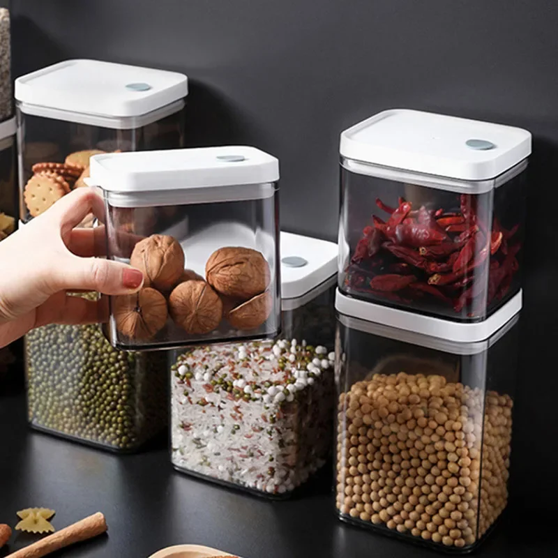 Food Storage Container Sealed Cans Grain Storage Boxes Kitchen Storage Cans Plastic Storage Box Refrigerators Food Canister Set
Food Storage Container Sealed Cans Grain Storage Boxes Kitchen Storage Cans Plastic Storage Box Refrigerators Food Canister Set