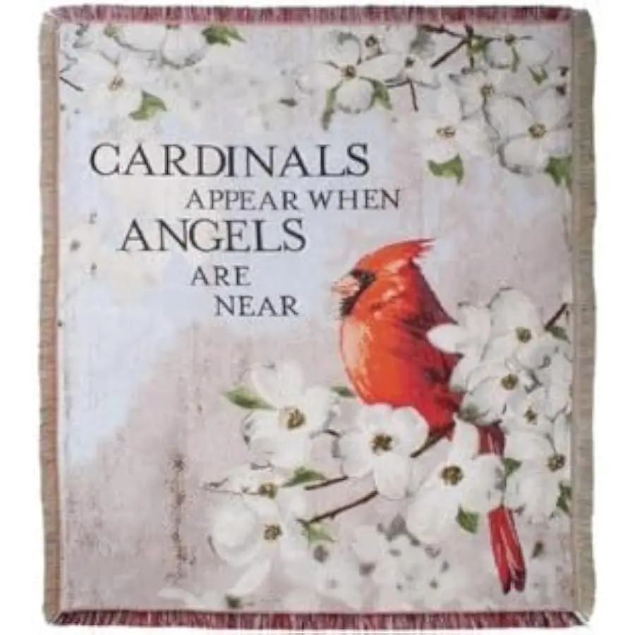 Carson Home Accents Throw-Cardinals Appear-Tapestry (50" x 60")
Carson Home Accents Throw-Cardinals Appear-Tapestry (50" x 60")