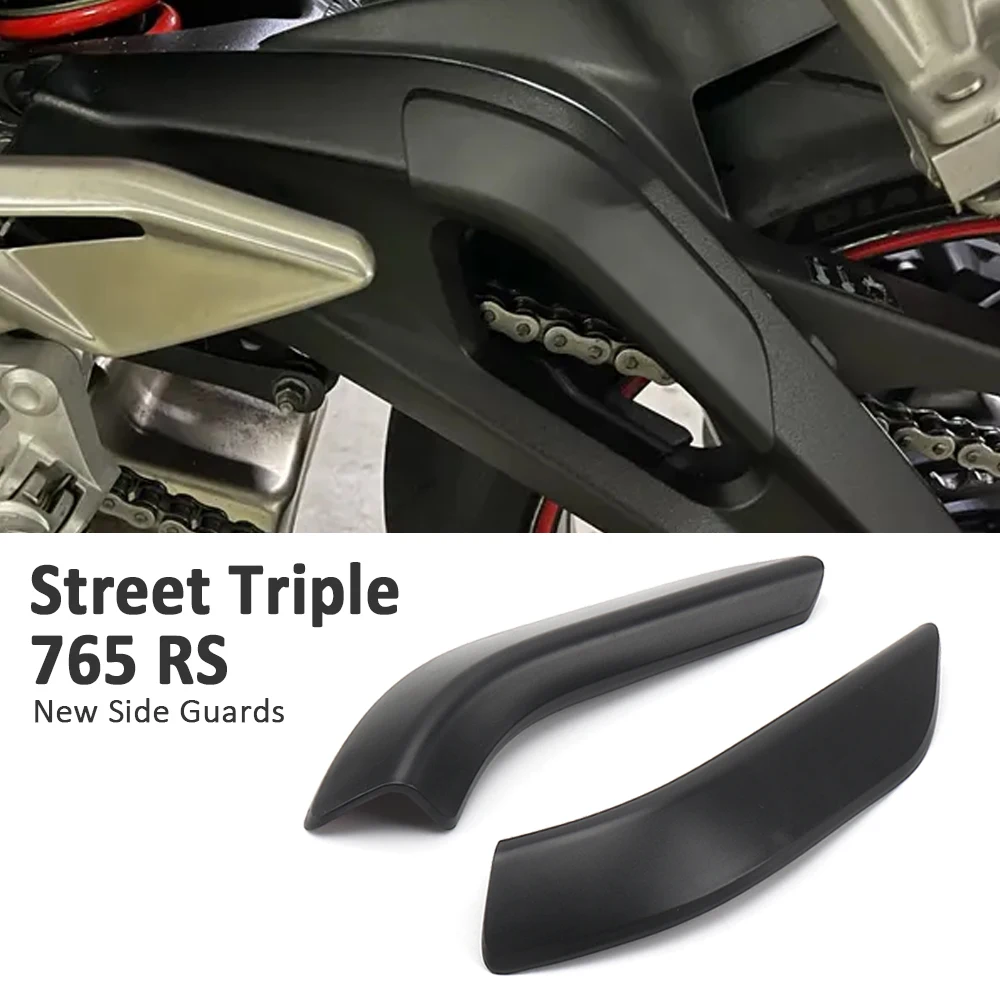 For STREET TRIPLE 765RS For Street Triple 765 RS Motorcycle Black Rear Frame Pads Side Pretective Guards Decorative Kit
For STREET TRIPLE 765RS For Street Triple 765 RS Motorcycle Black Rear Frame Pads Side Pretective Guards Decorative Kit