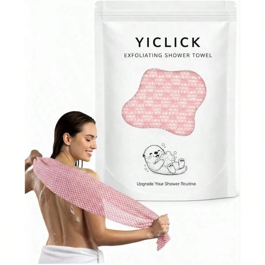 2 Pack Exfoliating Washcloth Towels - Exfoliating Body Scrubber Exfoliator, Use In Shower Bath, Japanese Korean Scrub Wash Clot
2 Pack Exfoliating Washcloth Towels - Exfoliating Body Scrubber Exfoliator, Use In Shower Bath, Japanese Korean Scrub Wash Clot