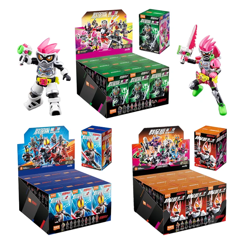 Строительные блоки Kamen Rider Vol.3 Stars Edition, минифигурка, украшение для рабочего стола, головоломка, сборная модель игрушки, подарок на день рождения для мальчиков
Строительные блоки Kamen Rider Vol.3 Stars Edition, минифигурка, украшение для рабочего стола, головоломка, сборная модель игрушки, подарок на день рождения для мальчиков