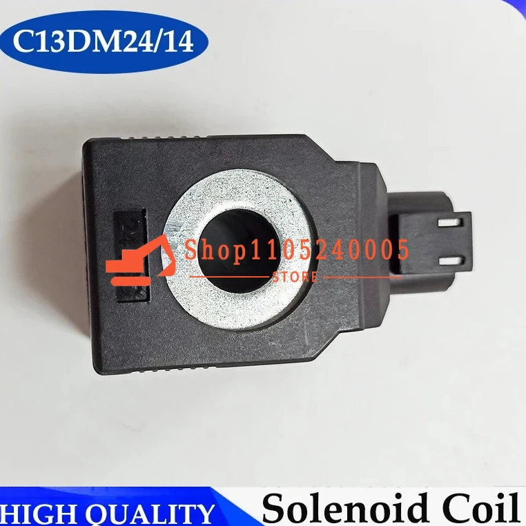 Катушка электромагнитного клапана 12 В 24 В C13DM24/14 для деталей экскаватора JS130 JS200 JS210 JS220 JS240 JS290 JS360 C13DM24 14
Катушка электромагнитного клапана 12 В 24 В C13DM24/14 для деталей экскаватора JS130 JS200 JS210 JS220 JS240 JS290 JS360 C13DM24 14