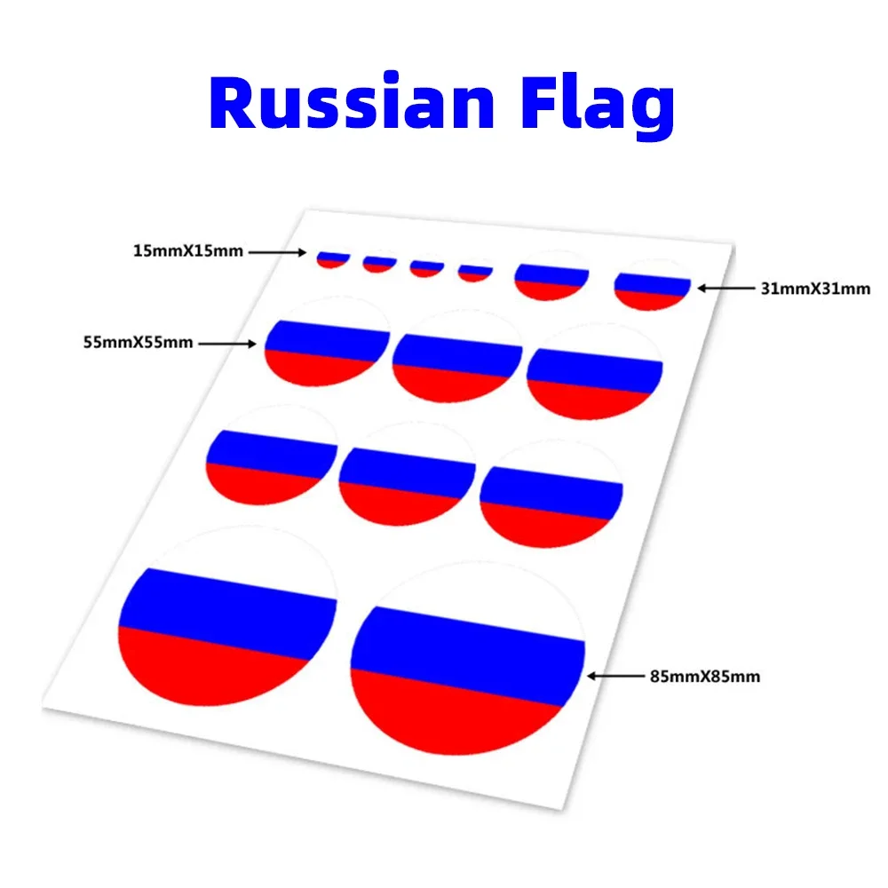 Russian Country Flag Custom Sticker Car Side Door Window Decor Decals Vinyl Film Labels Style Cover Square Circle Auto Stickers
Russian Country Flag Custom Sticker Car Side Door Window Decor Decals Vinyl Film Labels Style Cover Square Circle Auto Stickers
