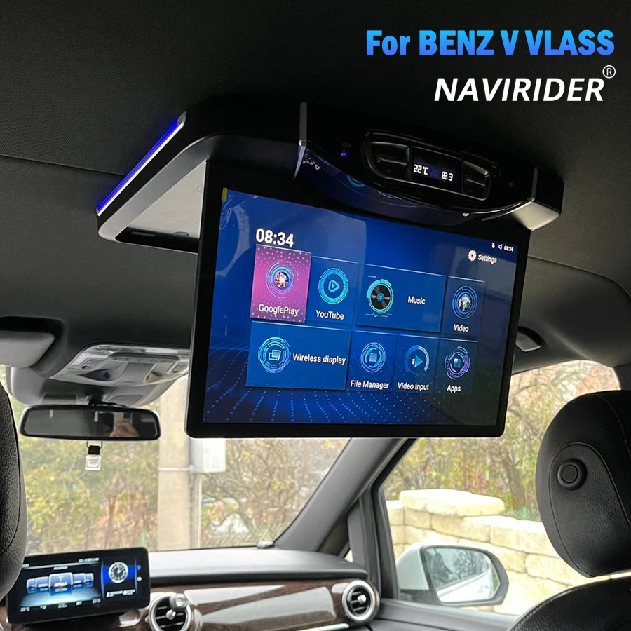 15.6" For Mercedes Benz V260 V260L V-class Roof Screen Ceiling Monitor Android Multimedia Video Player Mirror Remote Control
15.6" For Mercedes Benz V260 V260L V-class Roof Screen Ceiling Monitor Android Multimedia Video Player Mirror Remote Control