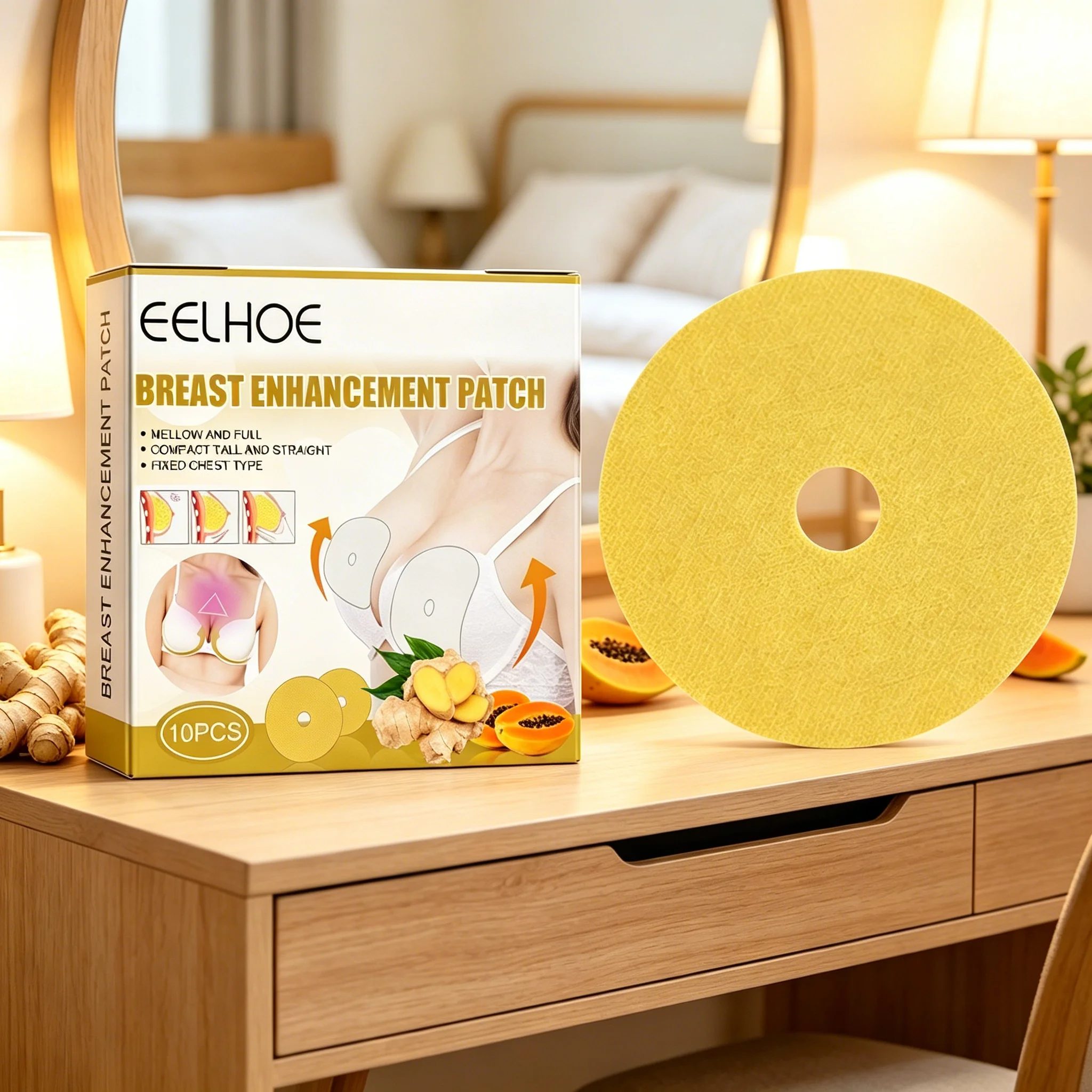 Papaya Ginger extract Breast care Patch Firming Lifting Nourishing Skin Gentle body Care Patch Female Beauty Products
Papaya Ginger extract Breast care Patch Firming Lifting Nourishing Skin Gentle body Care Patch Female Beauty Products