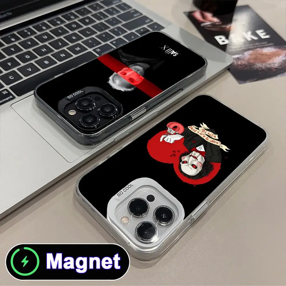 Fashion Saws Phone Case for iPhone 17 16 15 14 13 12 11 Air Pro Max Plus Colorful Silver Magnet Cover
Fashion Saws Phone Case for iPhone 17 16 15 14 13 12 11 Air Pro Max Plus Colorful Silver Magnet Cover