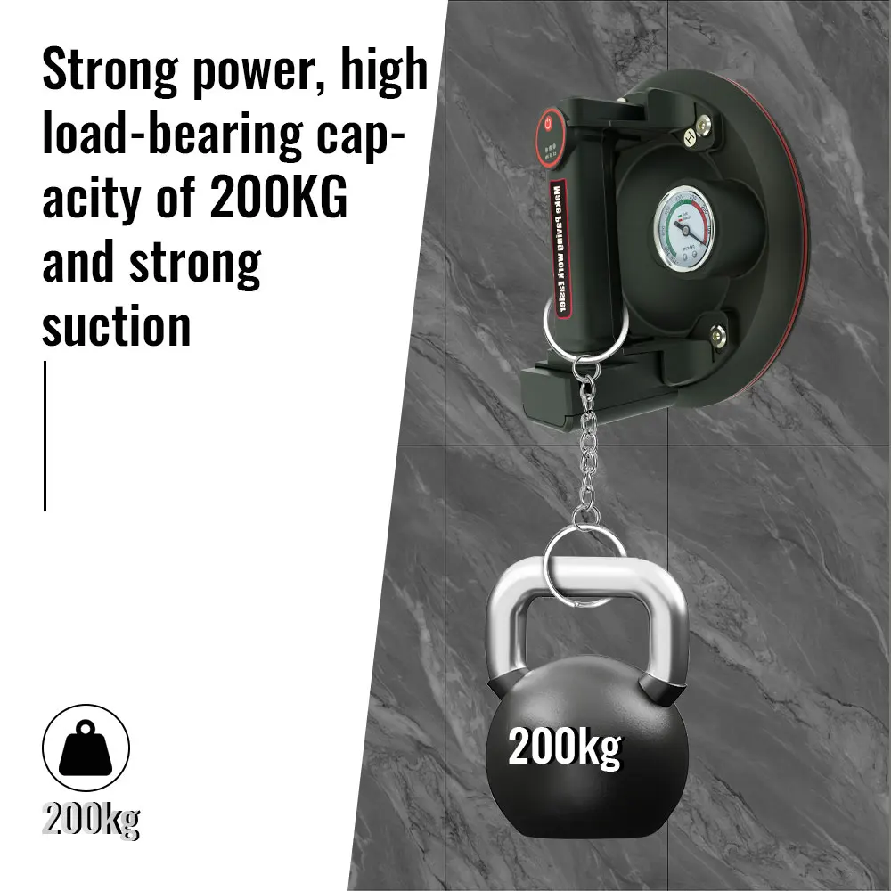 Hot sell Electric Vacuum Suction Cup 200kg Bearing Suction Sucker Heavy Duty Vacuum Lifter for Granite Tile Glass Manual Lifting
Hot sell Electric Vacuum Suction Cup 200kg Bearing Suction Sucker Heavy Duty Vacuum Lifter for Granite Tile Glass Manual Lifting