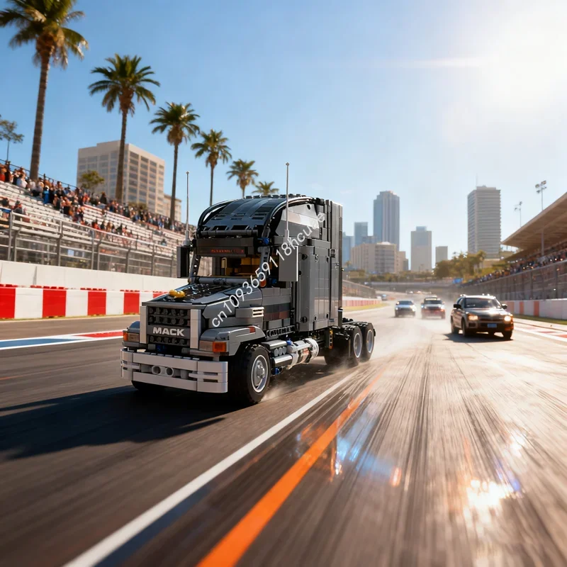 1456pcs MOC Mack Pinnacle Set Forward Technical Model Building Blocks Toy Assemble Christmas Gift DIY Education Brick Birthday
1456pcs MOC Mack Pinnacle Set Forward Technical Model Building Blocks Toy Assemble Christmas Gift DIY Education Brick Birthday