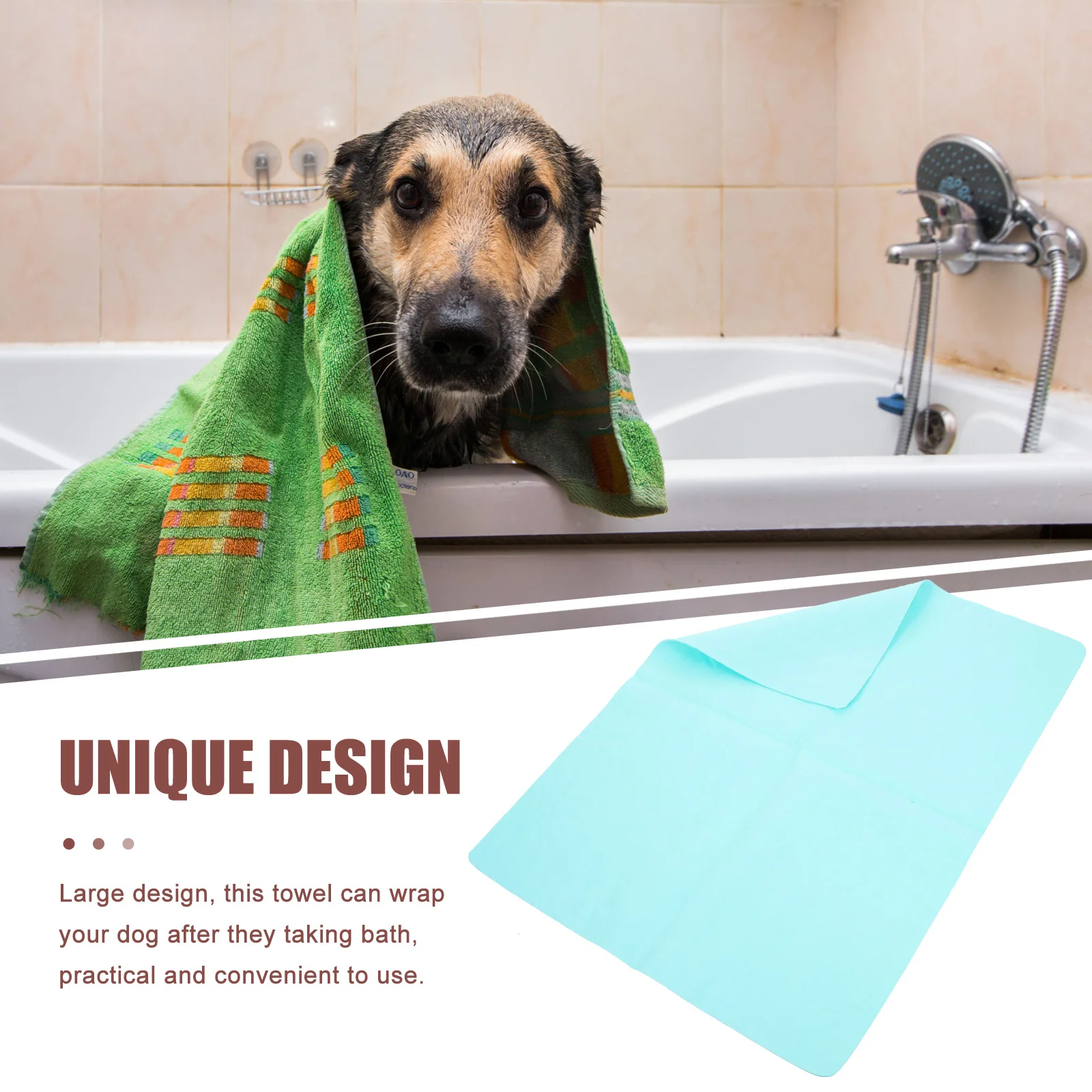 2Pcs Pet Absorbent Bath Towel Large Quick Dry Pva Material Absorption Dog Cat Showering Towel Puppy Bath Supplies 
2Pcs Pet Absorbent Bath Towel Large Quick Dry Pva Material Absorption Dog Cat Showering Towel Puppy Bath Supplies