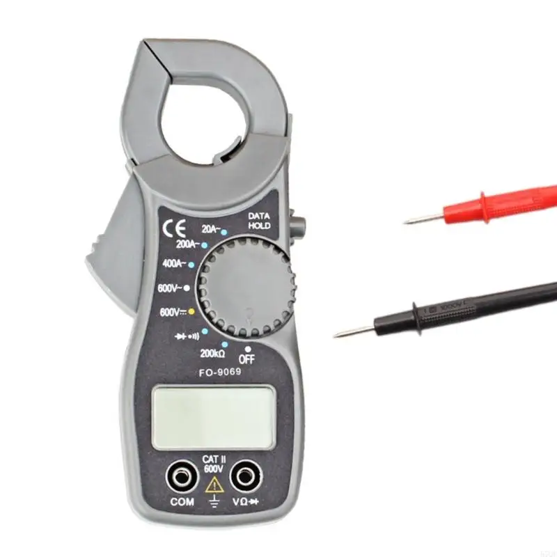 57QF 1999 Counts Digital Clamp Meter Current 400A Amp Multimeter Large Color Screen Voltage Resistance Tester
57QF 1999 Counts Digital Clamp Meter Current 400A Amp Multimeter Large Color Screen Voltage Resistance Tester