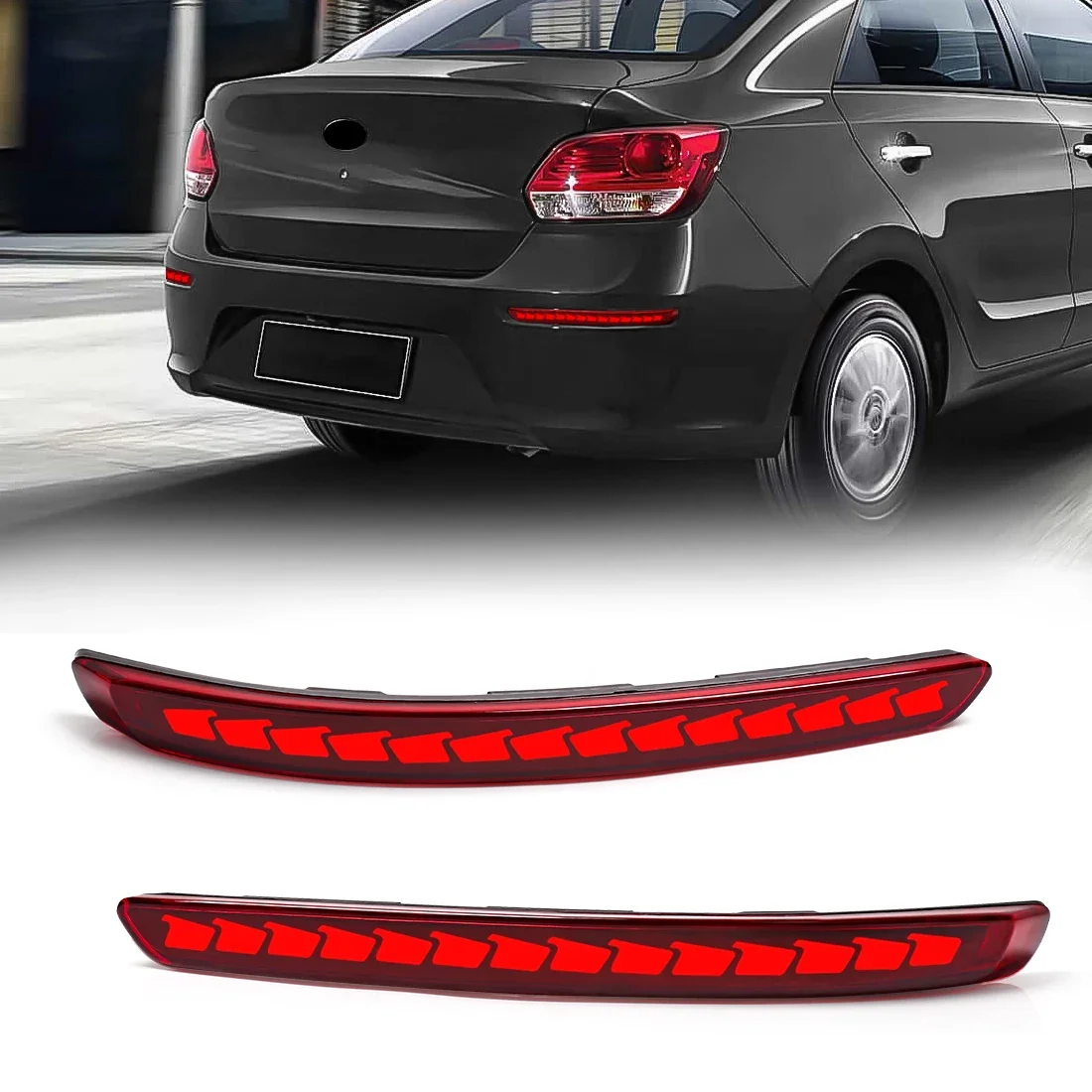 Фонари заднего бампера для Kia PEGAS 2016 2017 2018 2019 2020 2021
Фонари заднего бампера для Kia PEGAS 2016 2017 2018 2019 2020 2021