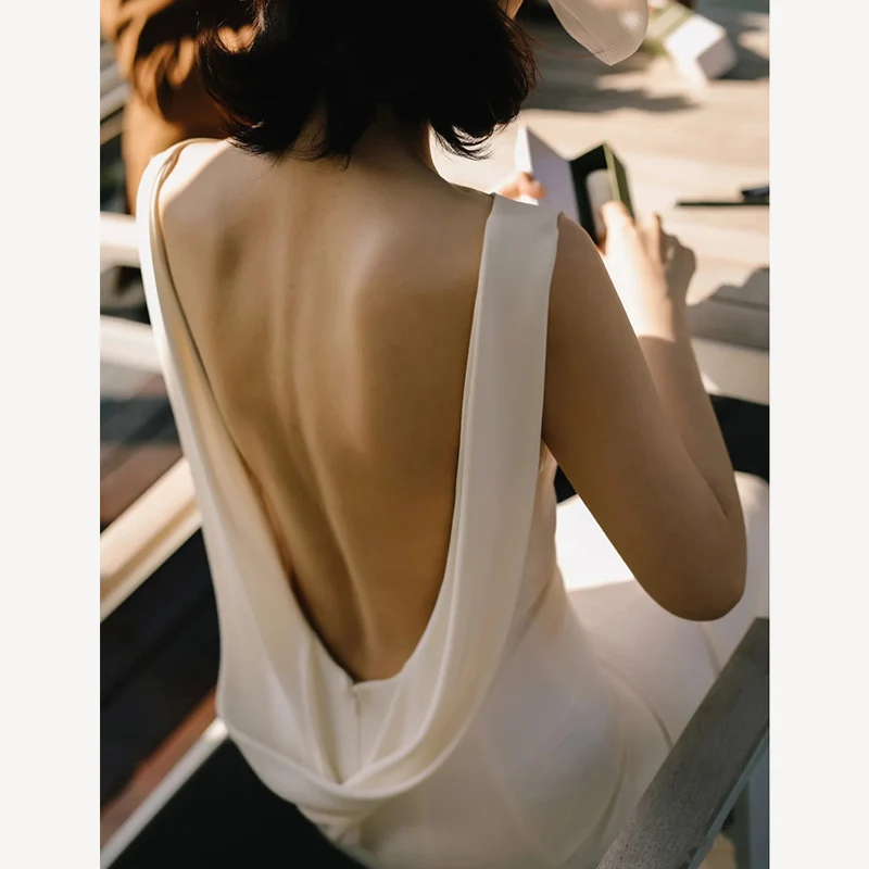 2026 New Light Satin Wedding Dress Sexy Backless Fish Tail Bridal Gown Evening Dress Long Skirt without Sleeve U-Neck Polyester
2026 New Light Satin Wedding Dress Sexy Backless Fish Tail Bridal Gown Evening Dress Long Skirt without Sleeve U-Neck Polyester