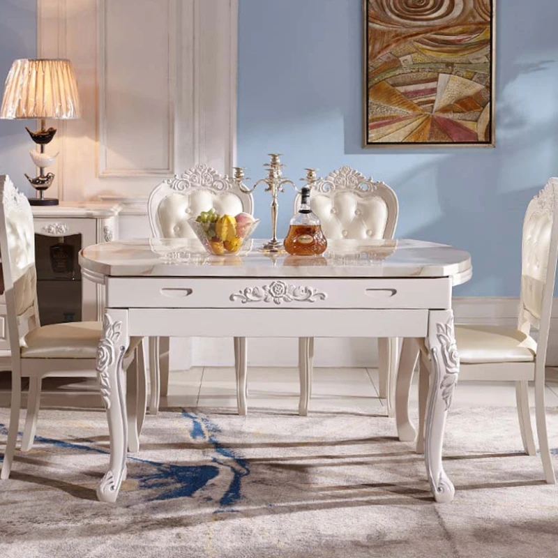Mid Century Marble Multifuctional Dining Table Folding Luxury Designer Round Table Modern Mesas De Comedor Unique Furniture
Mid Century Marble Multifuctional Dining Table Folding Luxury Designer Round Table Modern Mesas De Comedor Unique Furniture