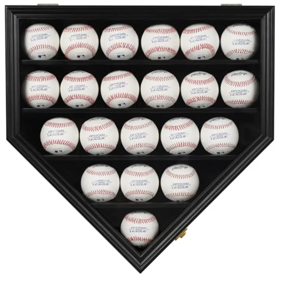 Baseball Display Case Baseball Holders for Balls Display with 21 Slots Wall Display Box 98% Clear Antifade UV Protection with G
Baseball Display Case Baseball Holders for Balls Display with 21 Slots Wall Display Box 98% Clear Antifade UV Protection with G