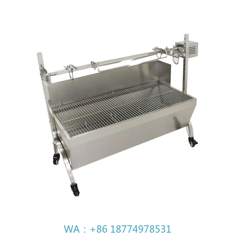 Clean Smokeless Design with Charcoal for Lamb Leg Ro Premium 80KG Load Outdoor BBQ Grill Easyast
Clean Smokeless Design with Charcoal for Lamb Leg Ro Premium 80KG Load Outdoor BBQ Grill Easyast