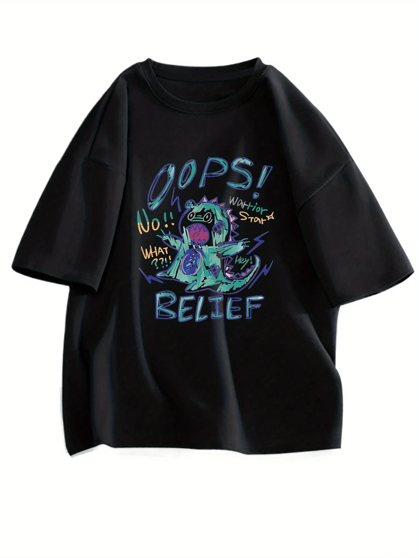 Graffiti Monster Graphic Printing Summer Autumn Winter Cotton Casual Comfortable Men's and Women's T-Shirts Short Sleeves Loose
Graffiti Monster Graphic Printing Summer Autumn Winter Cotton Casual Comfortable Men's and Women's T-Shirts Short Sleeves Loose